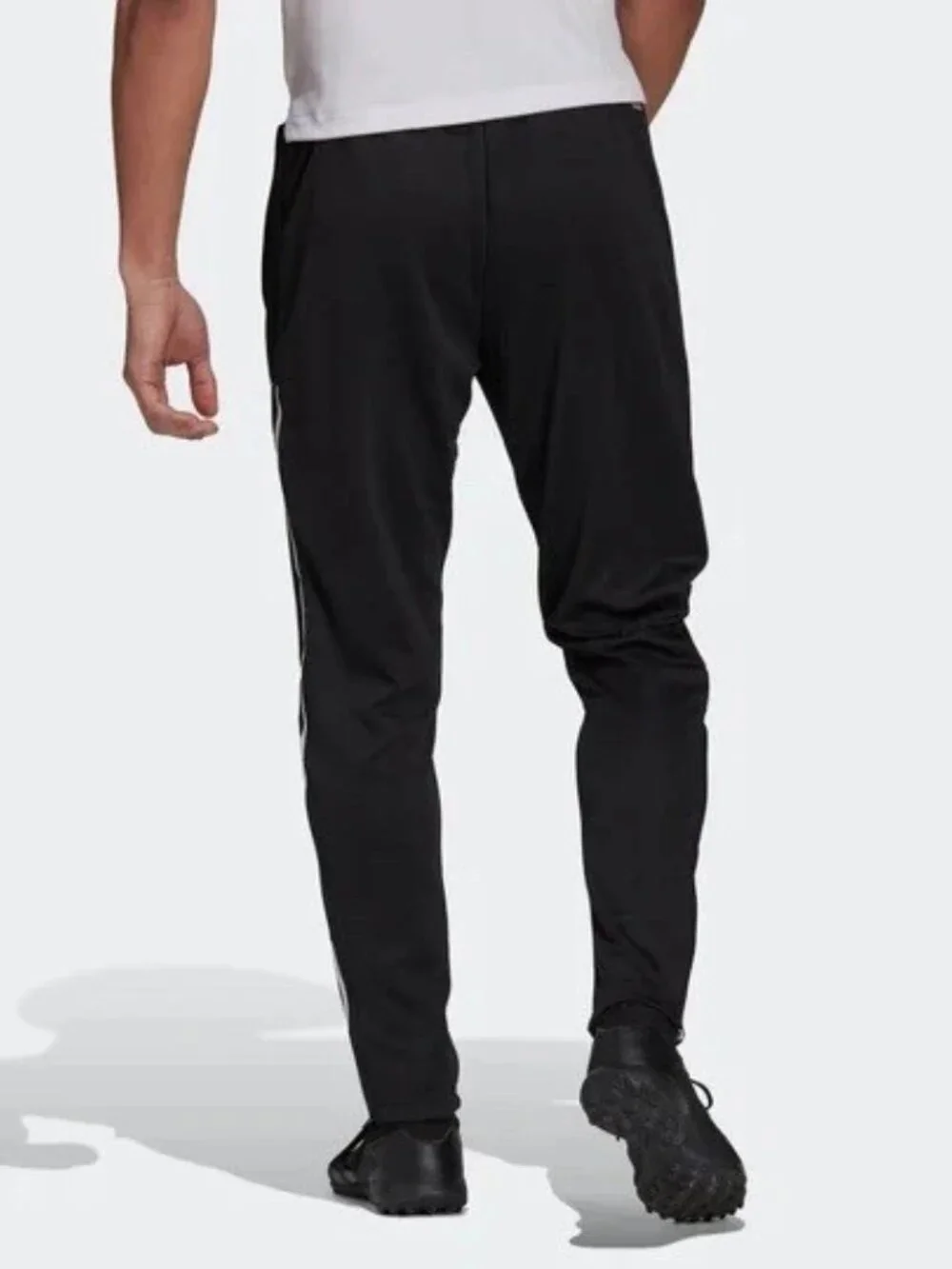 Adidas Men's Tiro Asymmetrical Tape Pants Black/White Size 2XL